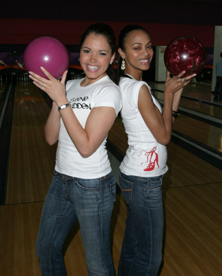 Zoe Saldana and Susie Castillo