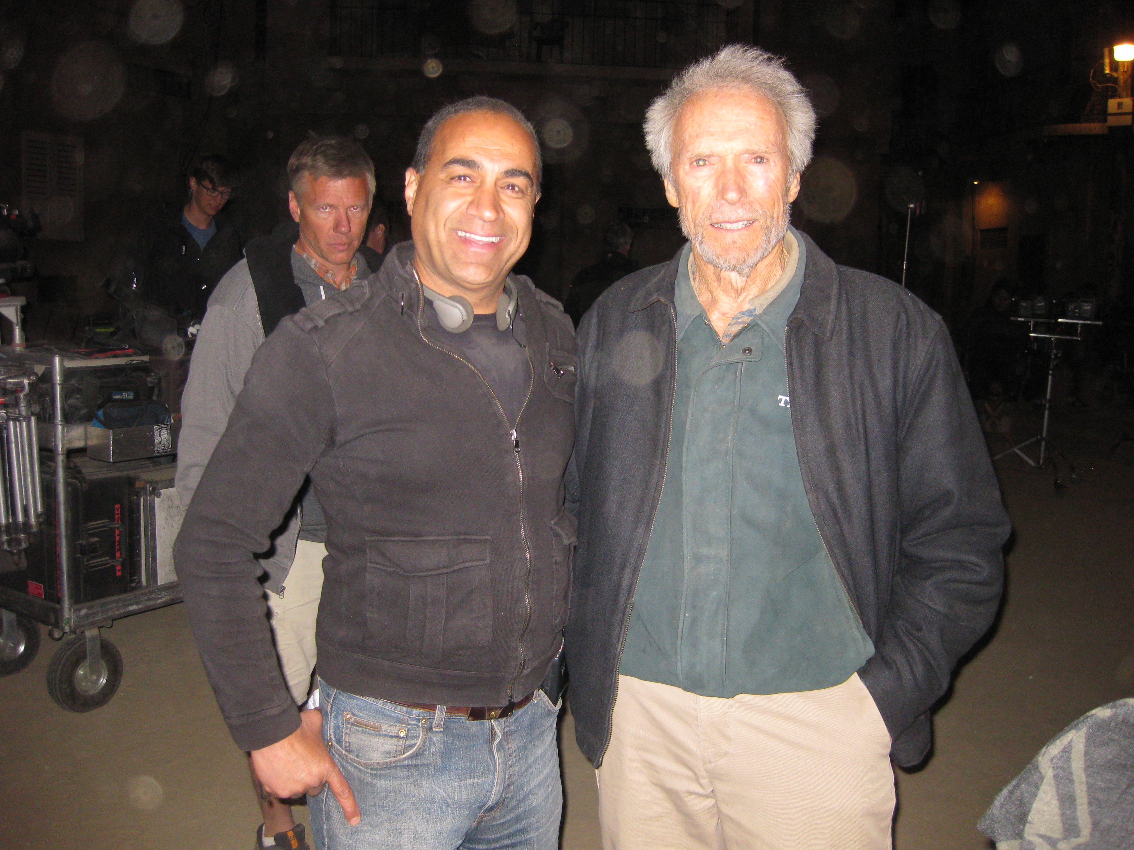 me and the Director(Clint Eastwood)for the movie called(American sniper)and I was Iraqi Advise and Actor in that movie