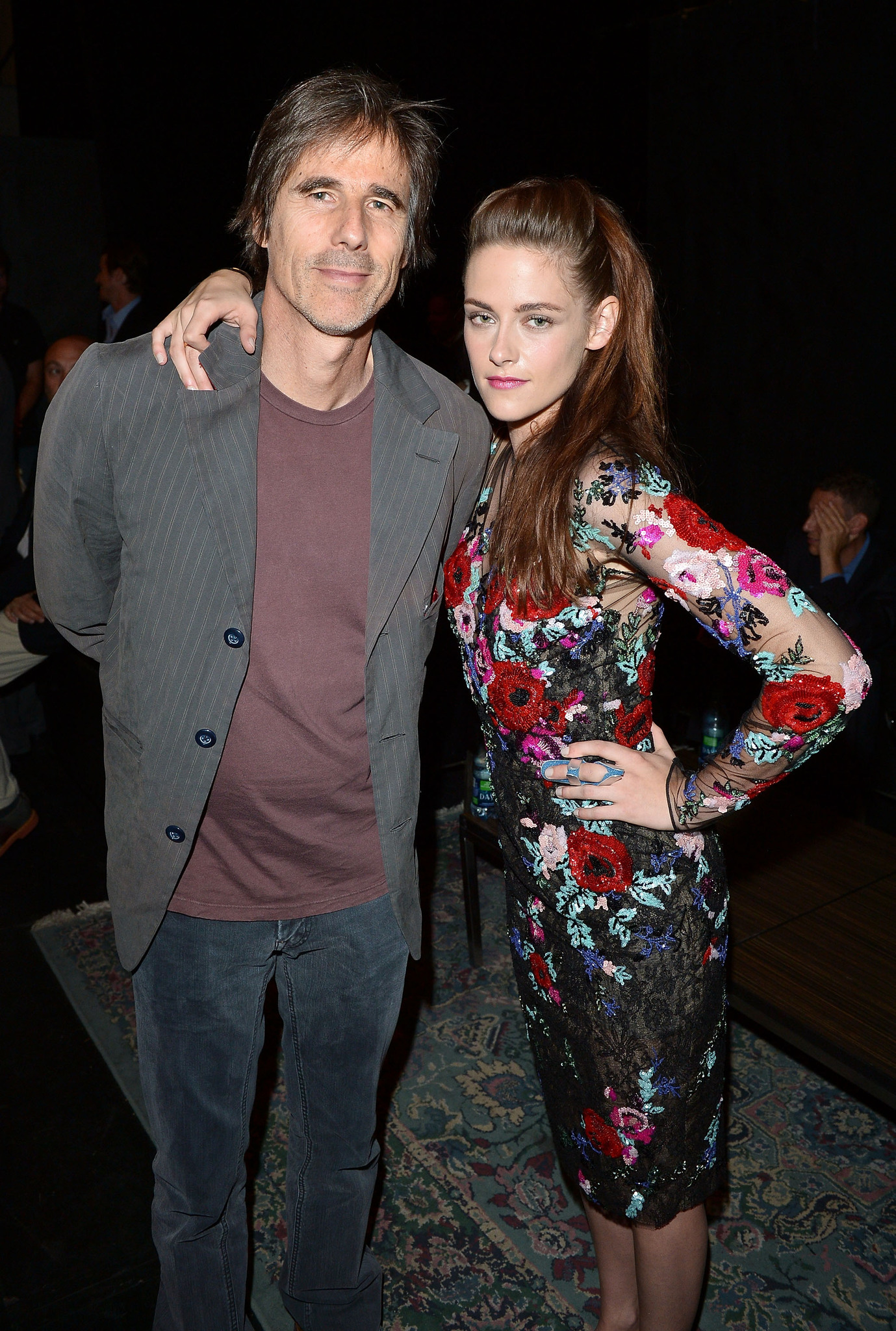 Walter Salles and Kristen Stewart at event of Kelyje (2012)