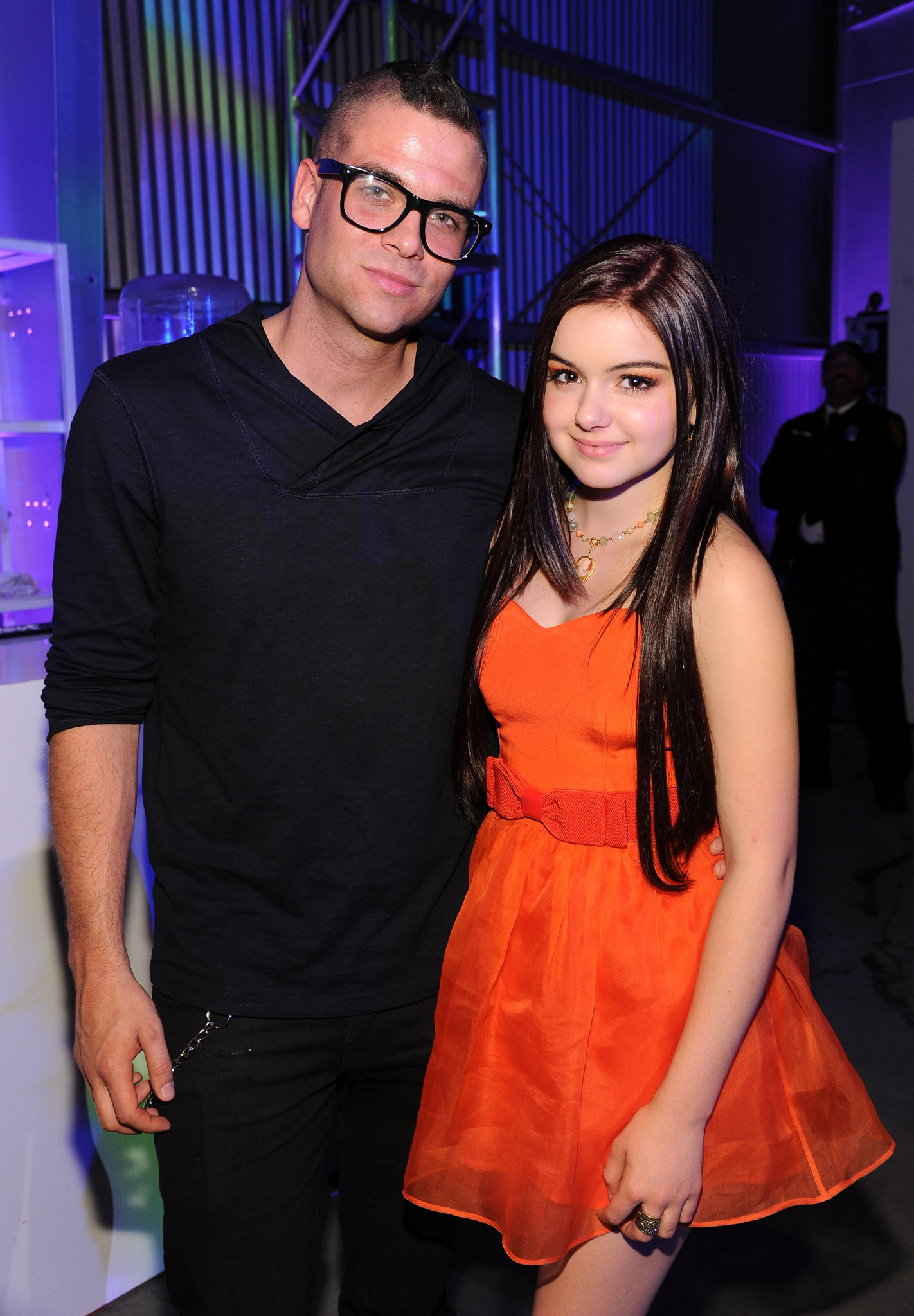 Mark Salling and Ariel Winter
