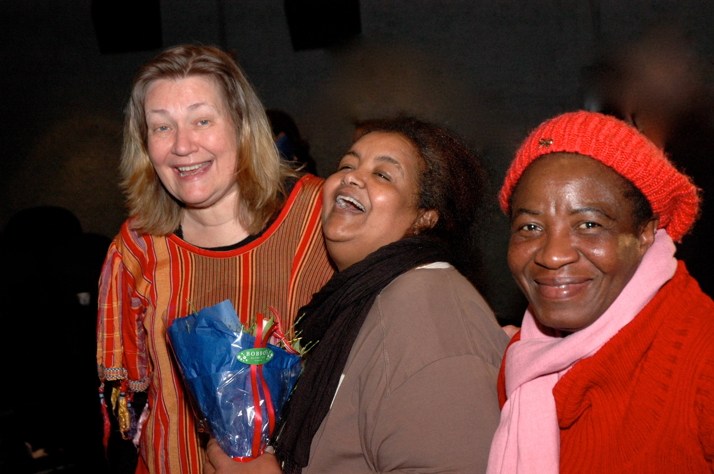 Grete Salomonsen at the premiere of VOICES FROM LIBERIA - 