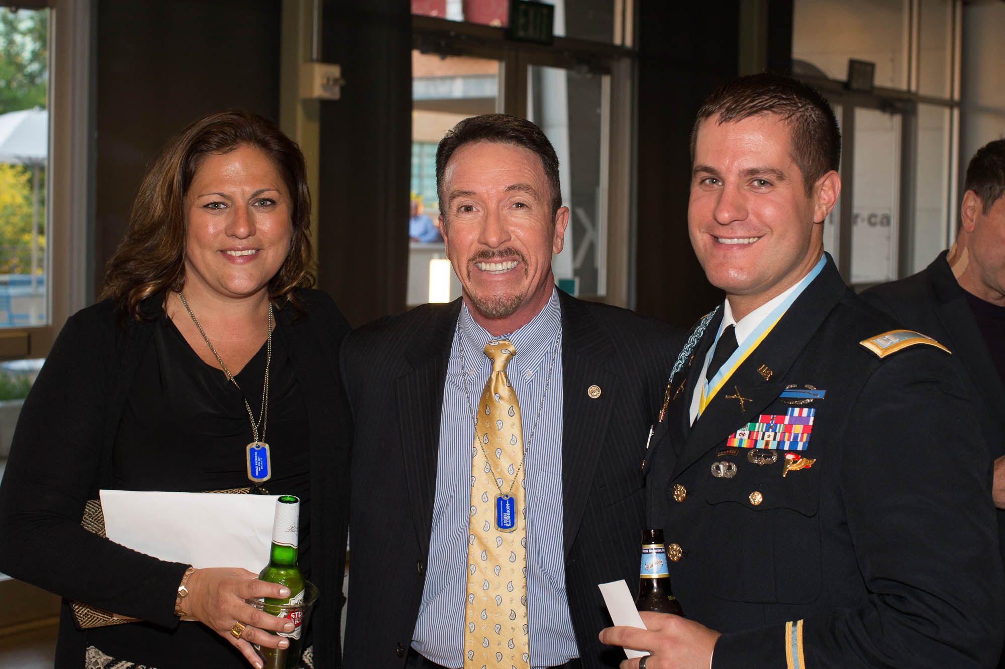 Premier of The Hornet's Nest Film with Laurie Baker and CPT Kevin Mott.