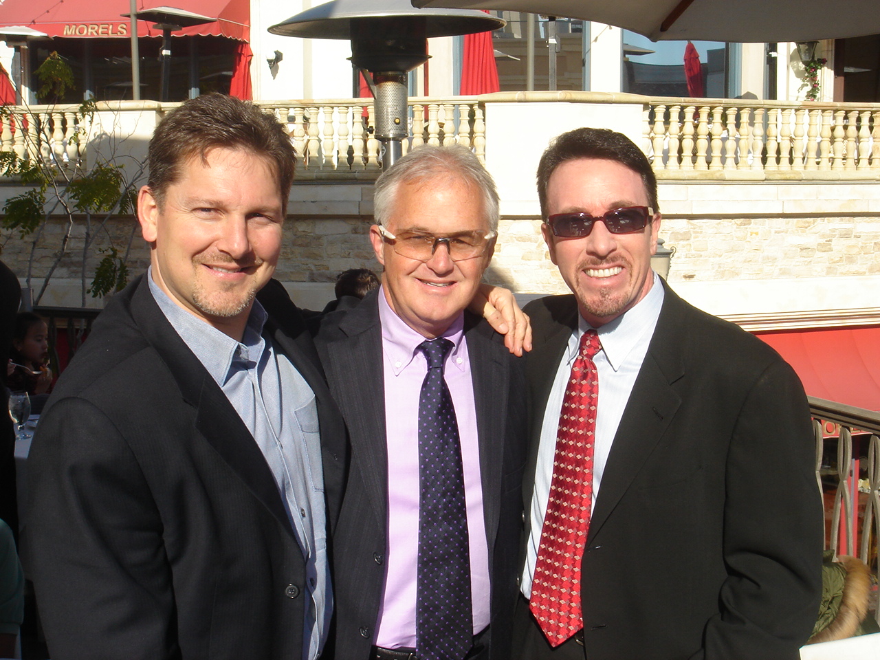 Jim, Rick, and David at the LA Premier of The Perfect Game