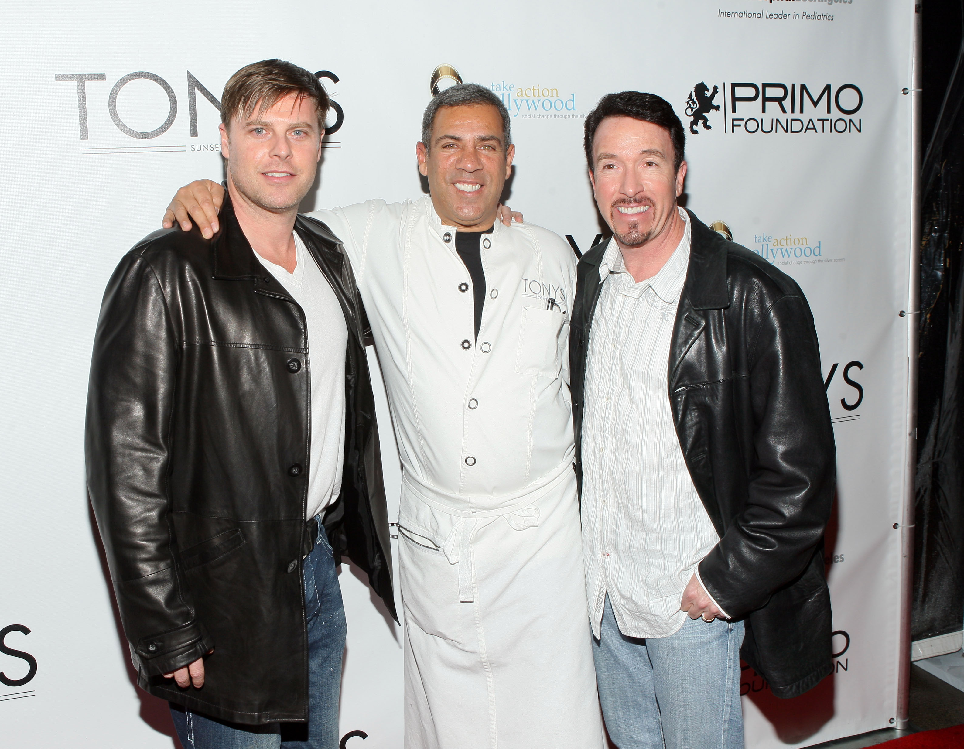 Christian Tureaud-Producer, Tony Riviera, CO-Executive Producer, David Salzberg-Producer...The Perfect Game At the Red Carpet Opening of 