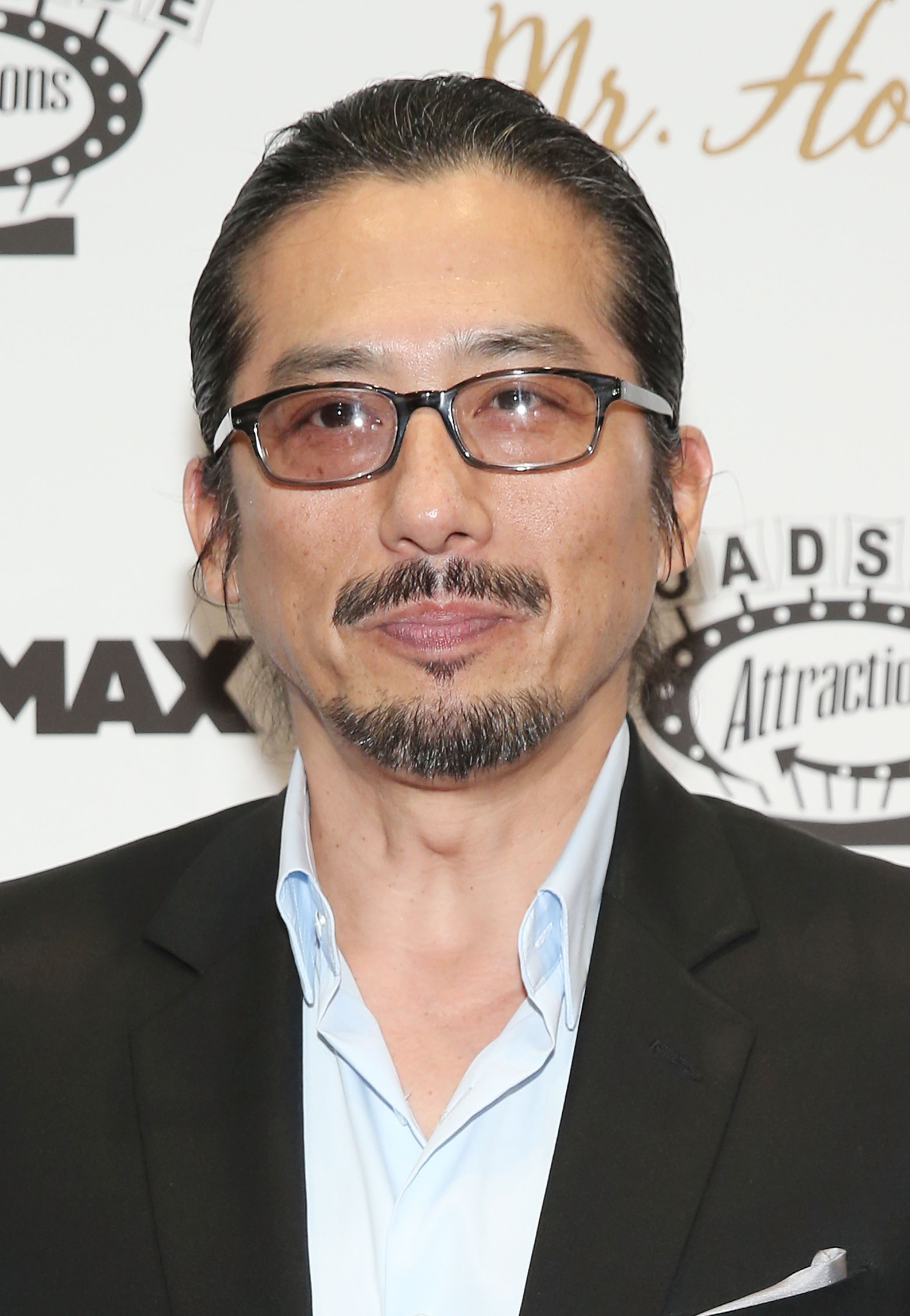 Hiroyuki Sanada at event of Mr. Holmes (2015)