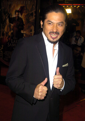 Hiroyuki Sanada at event of The Last Samurai (2003)