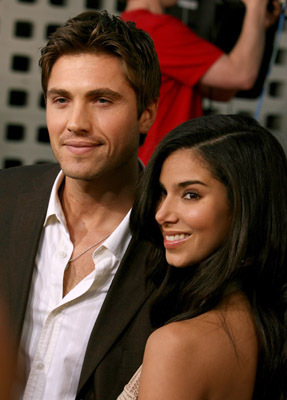 Roselyn Sanchez and Eric Winter at event of Harold & Kumar Escape from Guantanamo Bay (2008)