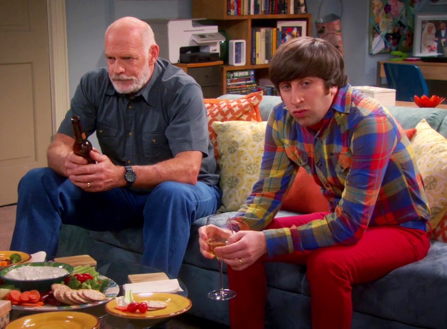 Casey Sander plays Bernadettes Dad Mike Rostenkowski on The Big Bang Theory