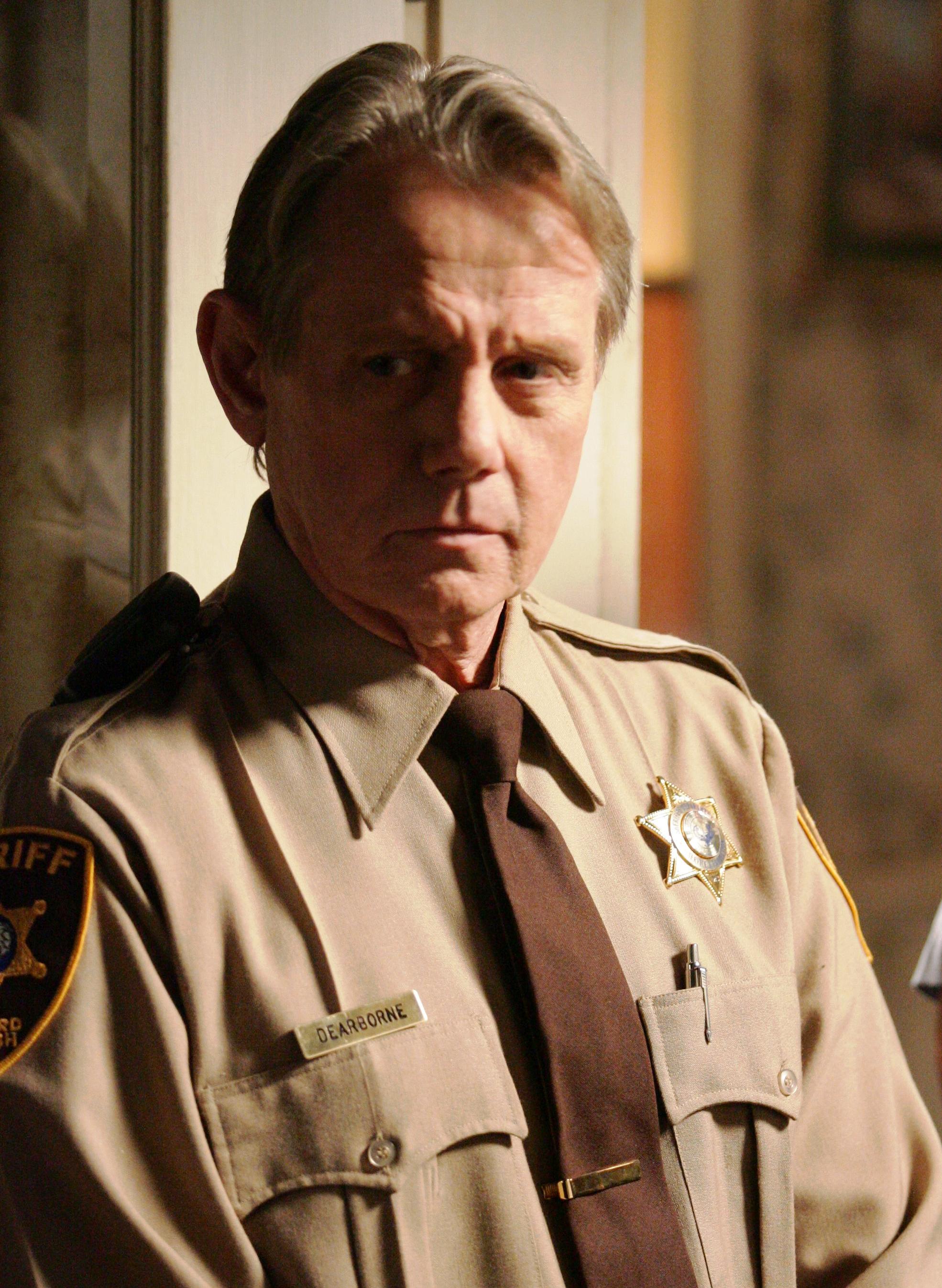 as Sheriff Bud Dearborne in 