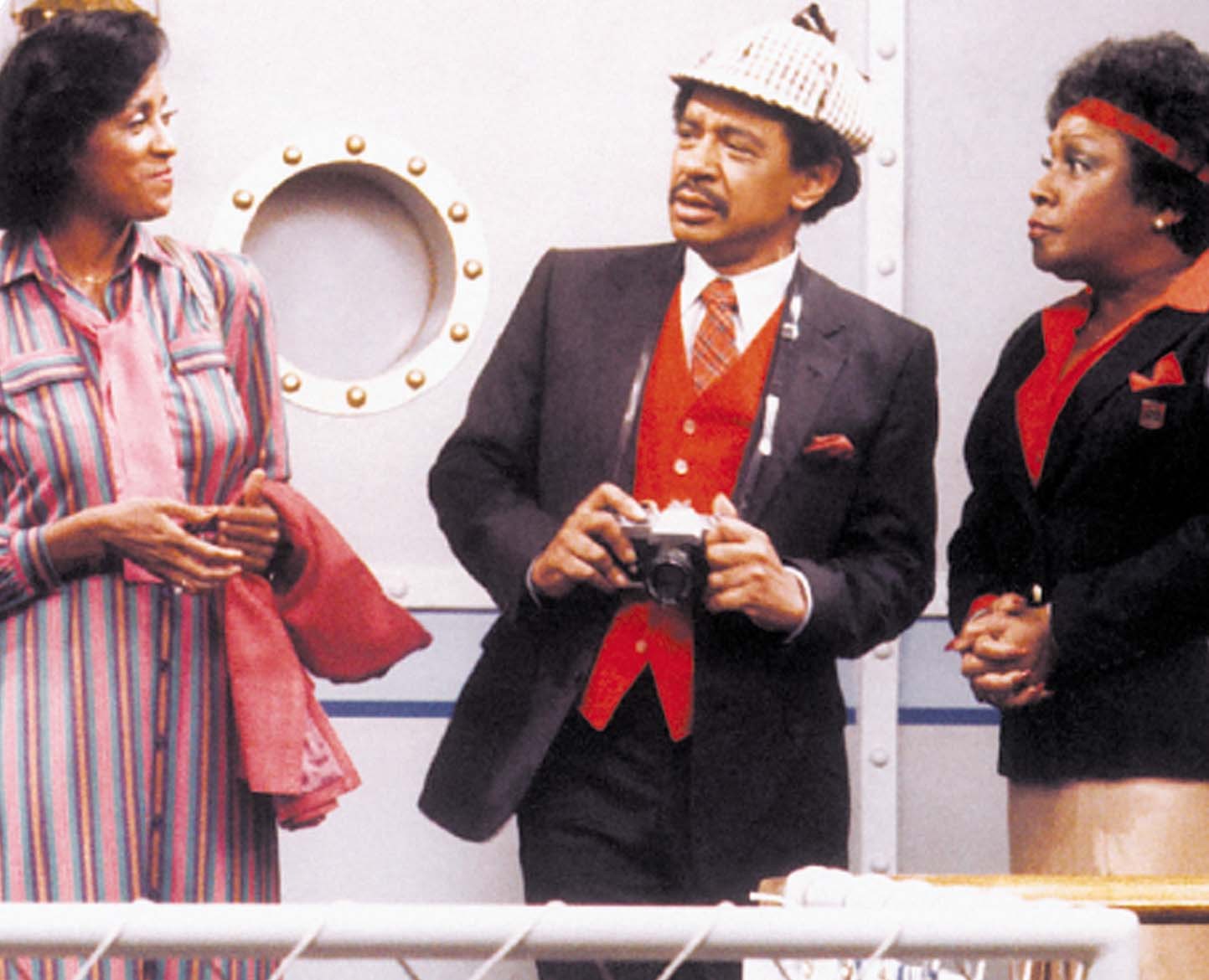 Still of Marla Gibbs, Sherman Hemsley and Isabel Sanford in The Jeffersons (1975)