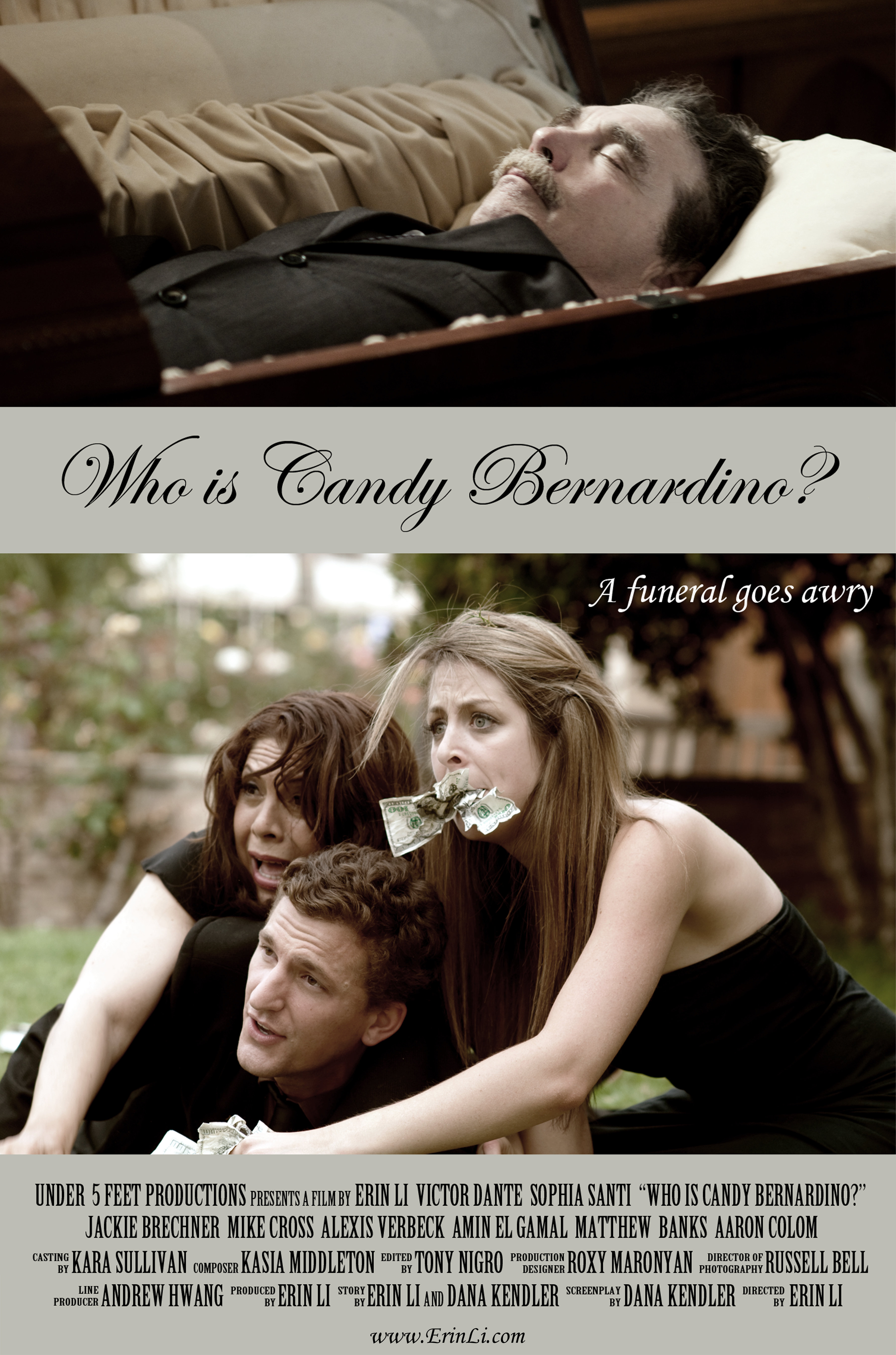 Official Poster: Who is Candy Bernardino? Directed by Erin Li