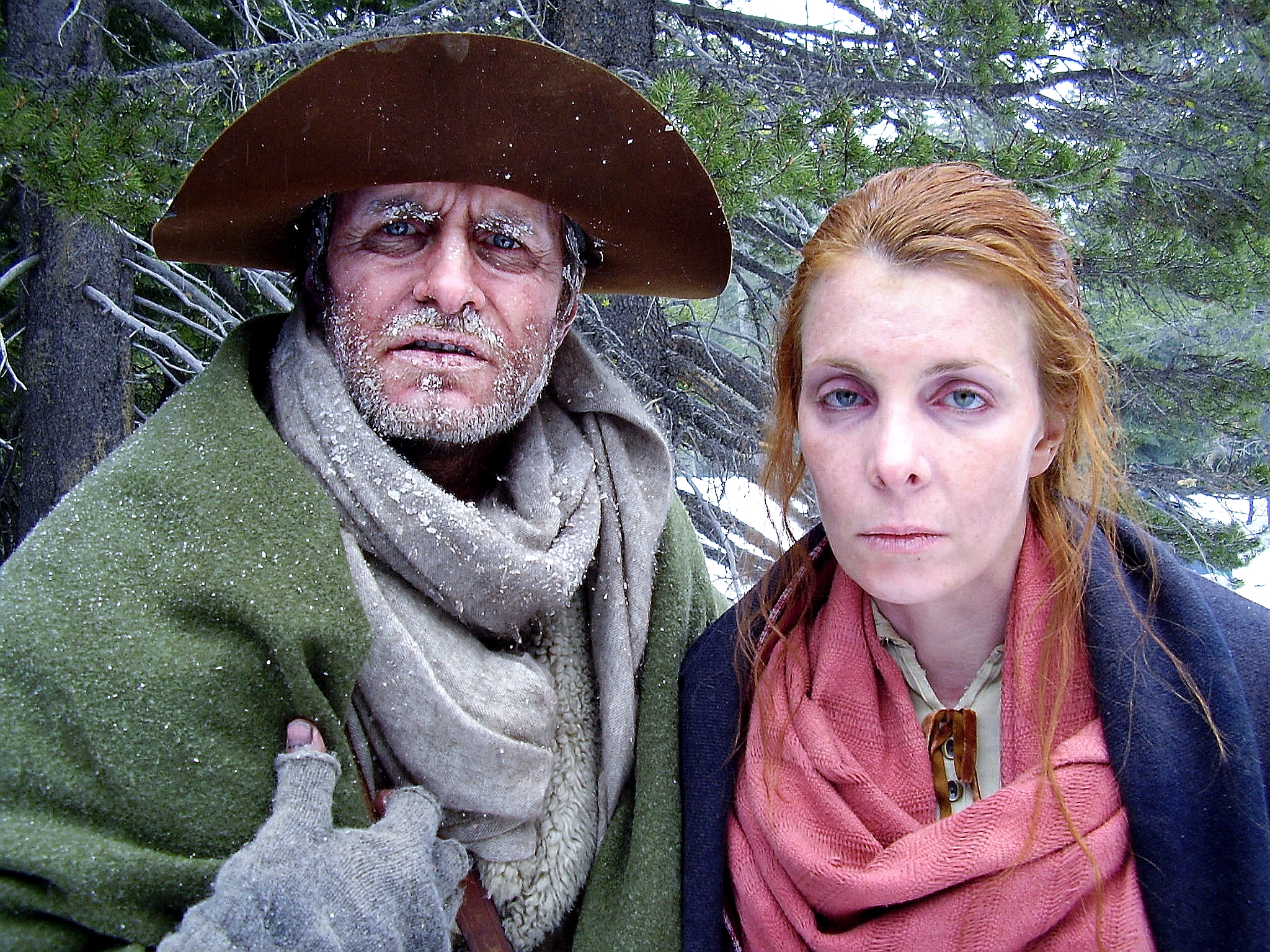 Jack Kyle and Michele Santopietro in THE DONNER PARTY