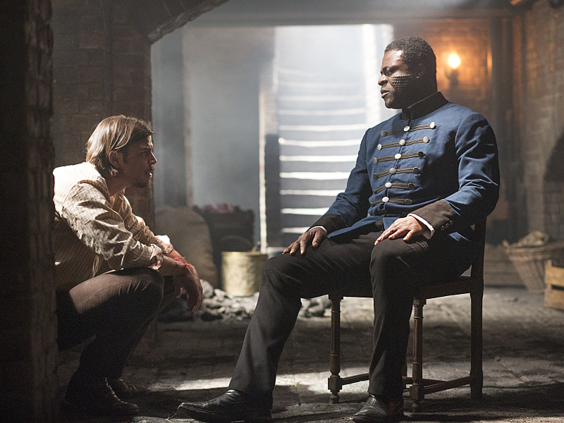 Still of Josh Hartnett and Danny Sapani in Penny Dreadful (2014)