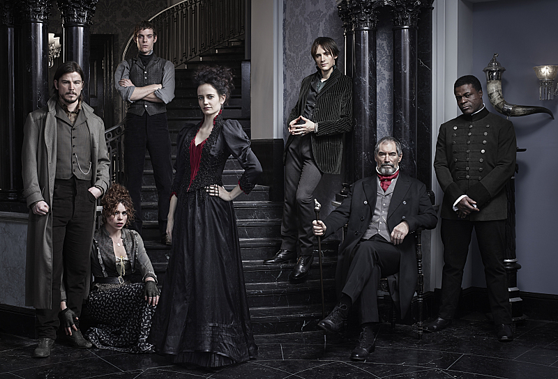 Timothy Dalton, Josh Hartnett, Reeve Carney, Billie Piper, Danny Sapani, Eva Green and Harry Treadaway in Penny Dreadful (2014)