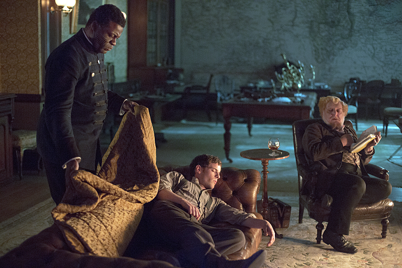 Still of Simon Russell Beale, Danny Sapani and Harry Treadaway in Penny Dreadful (2014)