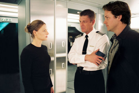 Still of Jodie Foster, Sean Bean and Peter Sarsgaard in Flightplan (2005)
