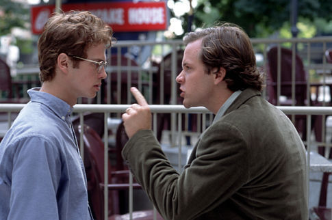 Still of Hayden Christensen and Peter Sarsgaard in Shattered Glass (2003)
