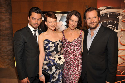 Peter Sarsgaard, Olivia Williams, Dominic Cooper and Carey Mulligan at event of An Education (2009)