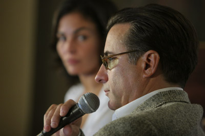 Andy Garcia and Inés Sastre at event of The Lost City (2005)