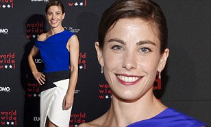 Brooke Satchwell at the L'Uomo Vogue special edition launch in Sydney on Thursday 27 March 2014