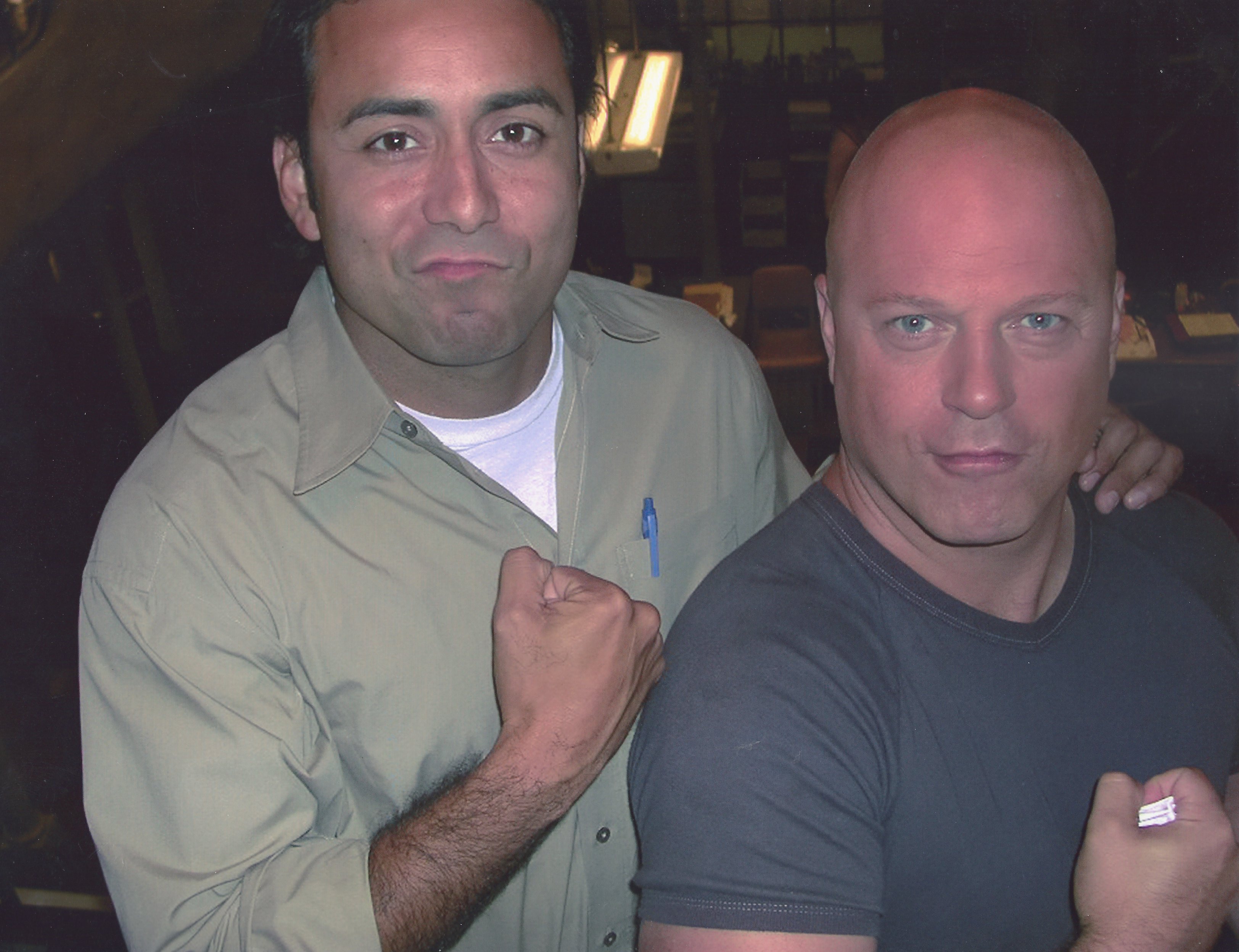 The Shield. 2004. with Michael Chiklis