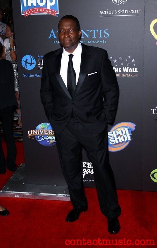 Actor/Singer/Author Rodney Saulsberry stops for a photo at the 38th Daytime Emmy Awards live presentation.