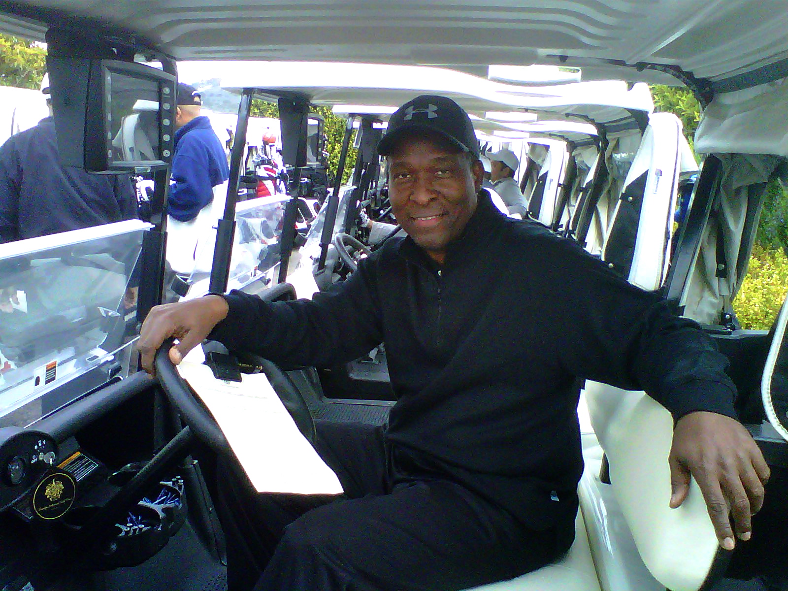 Actor Rodney Saulsberry at the 42nd NAACP Image Awards Golf Tournament.