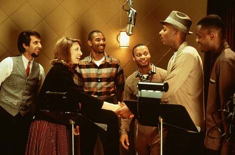 Still of Illeana Douglas, John Turturro, Kurt Jackson, Eric Jerome Kirkland and Michael Angelo Saulsberry in Grace of My Heart (1996)