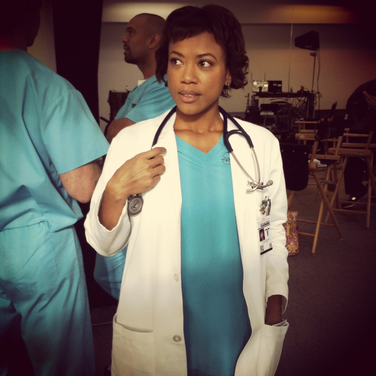 Me as Dr. Joy Collier on ABC's Grey's Anatomy