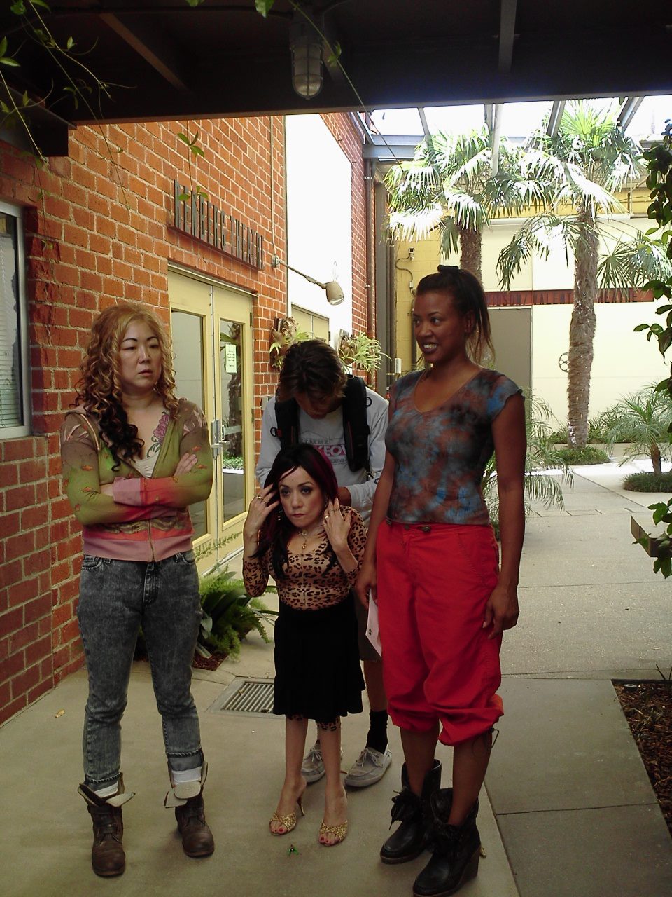 Margaret Cho, Selene Luna and Yvete Saunders. Webseries, IN TRANSITION.