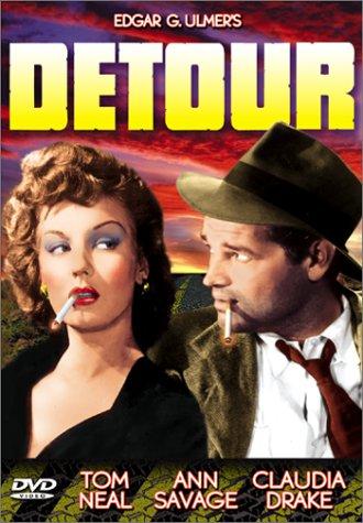 Tom Neal and Ann Savage in Detour (1945)