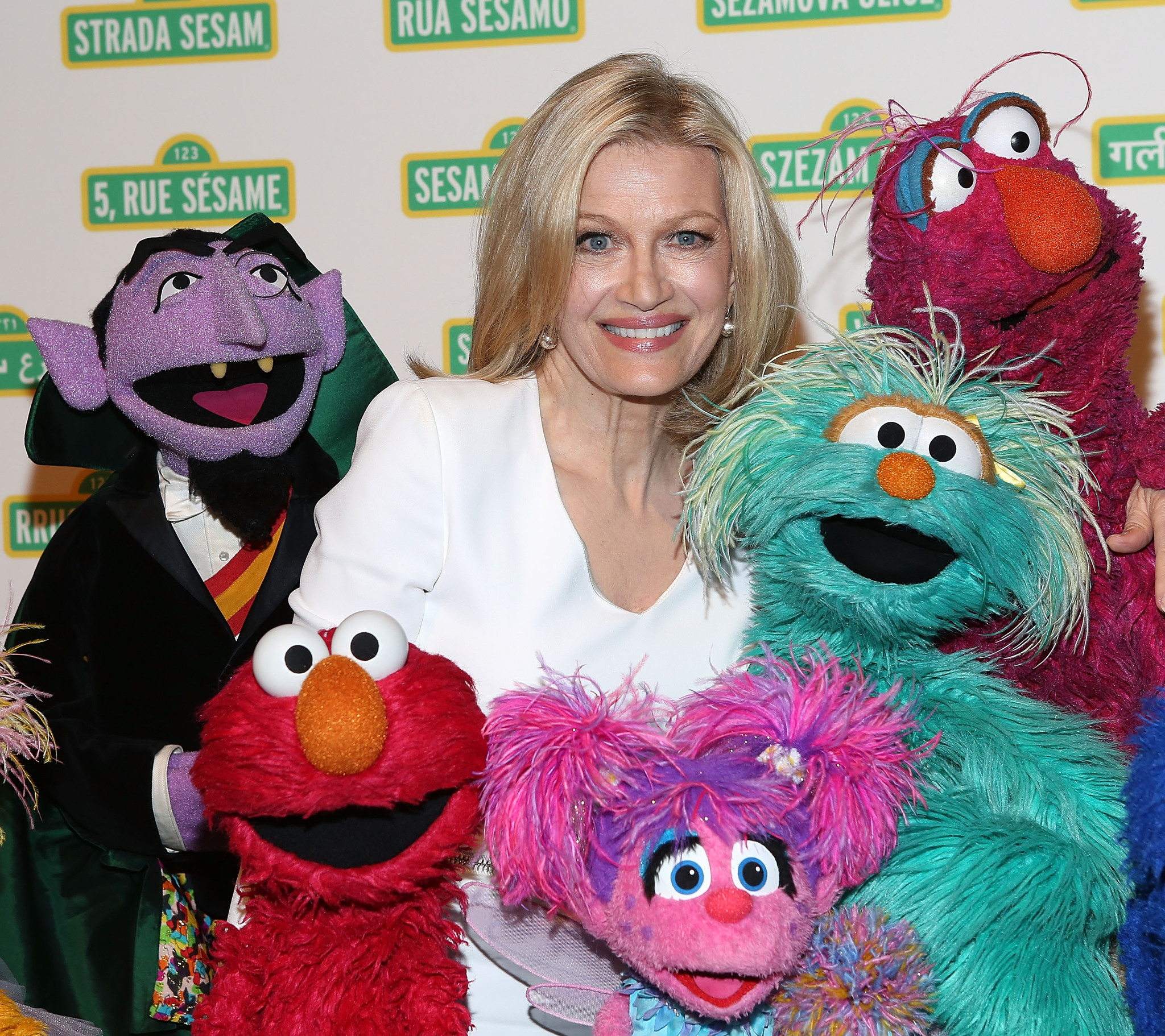 Diane Sawyer attends the 12th annual Sesame Workshop Benefit Gala at Cipriani 42nd Street on May 28, 2014 in New York City.