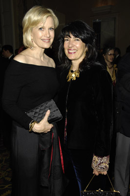 Christiane Amanpour and Diane Sawyer
