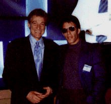 With Maury Povich.