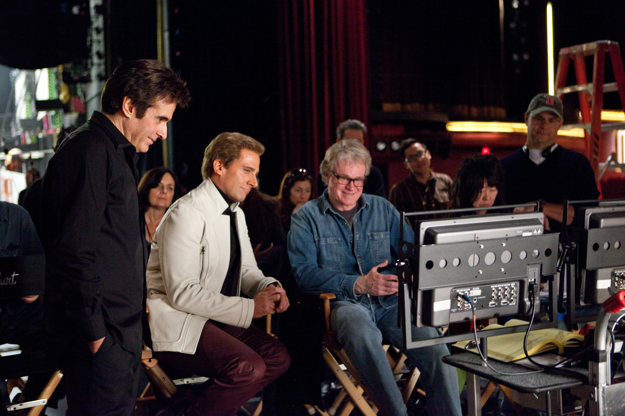 Still of David Copperfield, Steve Carell and Don Scardino in The Incredible Burt Wonderstone (2013)