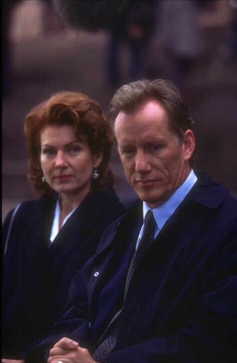 Diana Scarwid and James Woods play Diane & Dennis Barrie