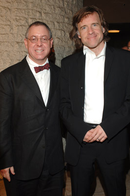 Bill Pohlad and James Schamus at event of Kuprotas kalnas (2005)