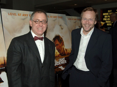 Fernando Meirelles and James Schamus at event of The Constant Gardener (2005)