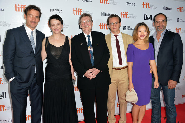 [L-R] Actors Clive Owen, Juliette Binoche, Director Fred Schepisi, Actors Christian Scheider, Valerie Tian and Navid Negahban attend the 