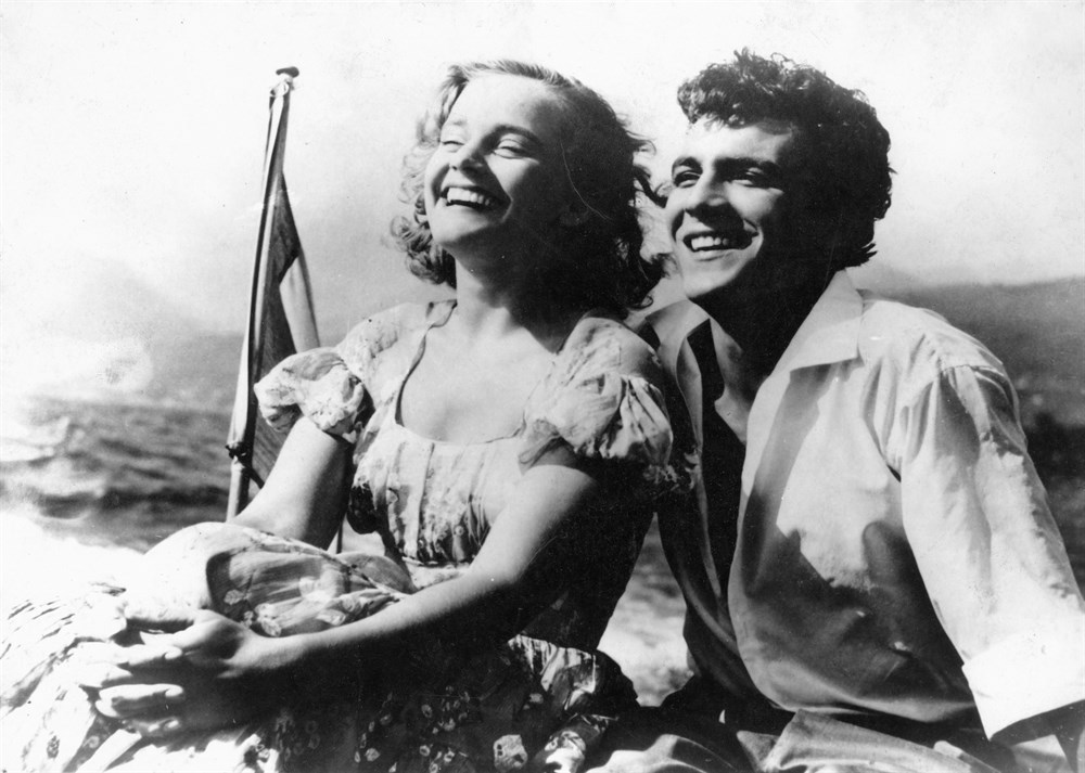 Still of O.W. Fischer and Maria Schell in Tagebuch einer Verliebten (1953)