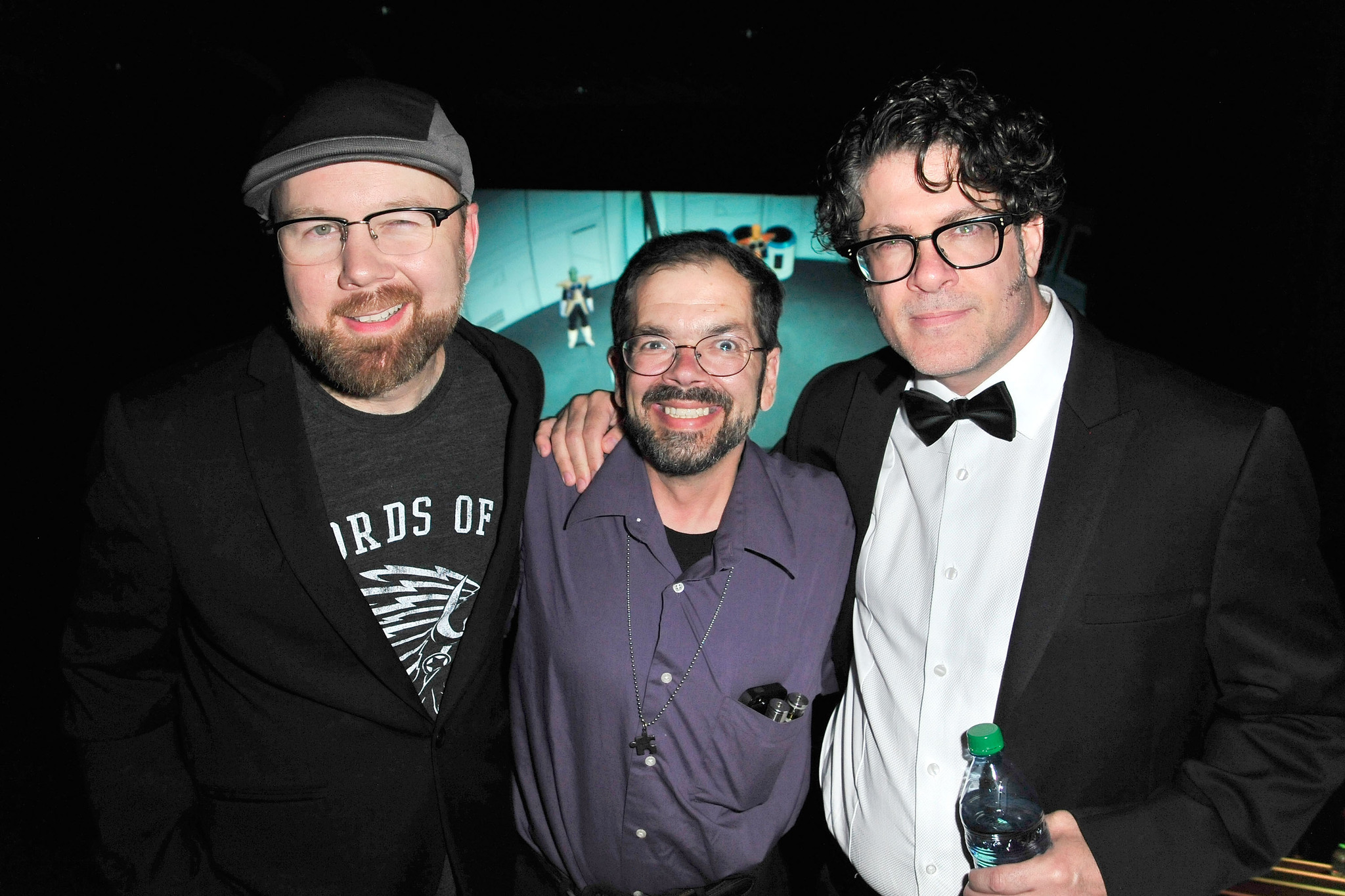 Sean Schemmel, Chris Ayres and Chris Sabat at event of Doragon bôru Z: Fukkatsu no 'F' (2015)