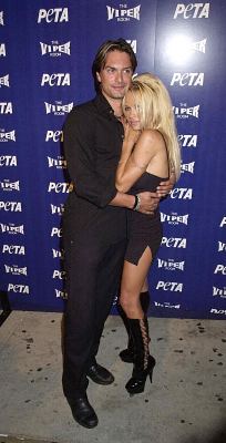 Pamela Anderson and Marcus Schenkenberg