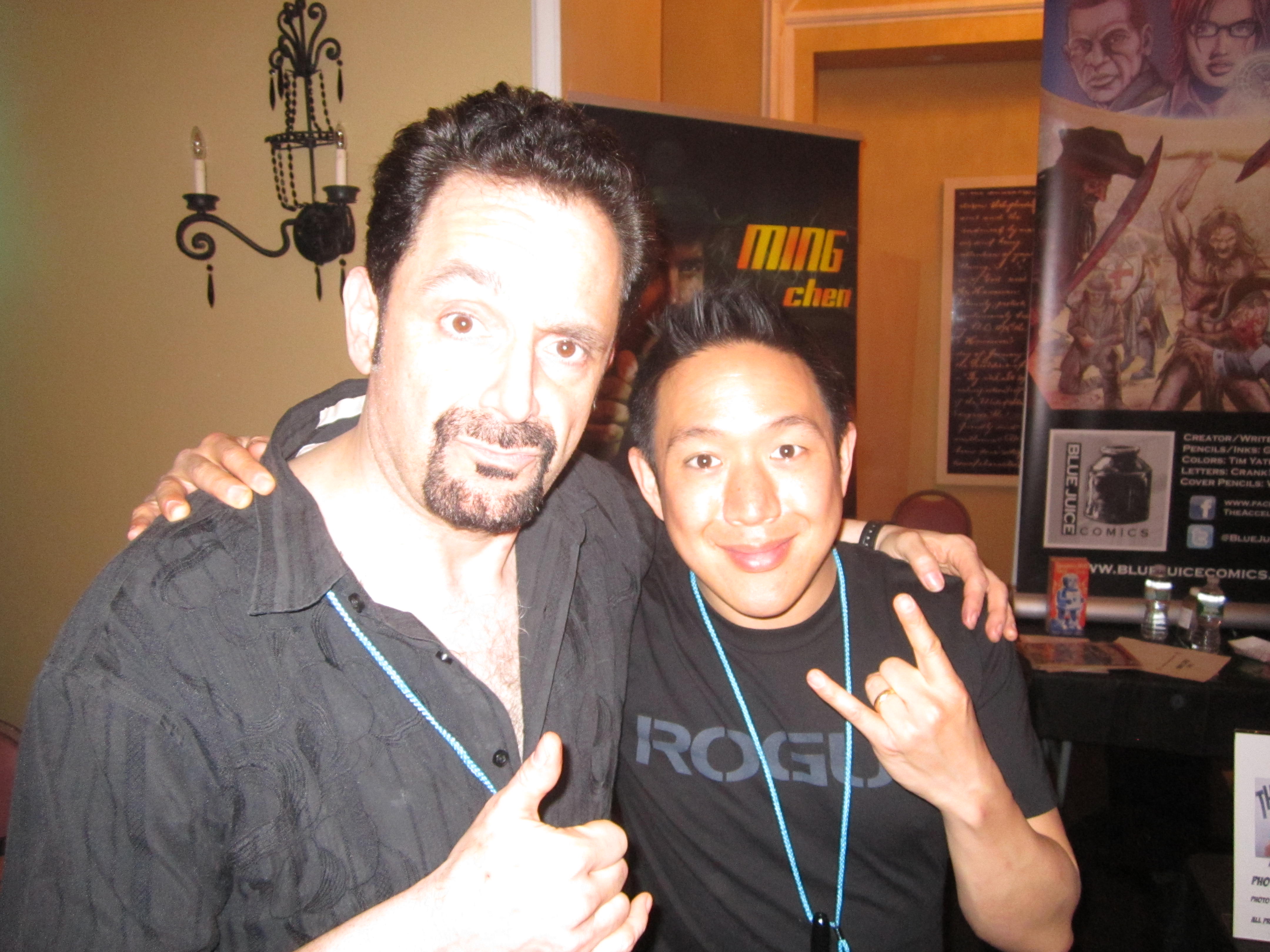 Asbury Park Comicon New Jersey 2014 with Ming Chen