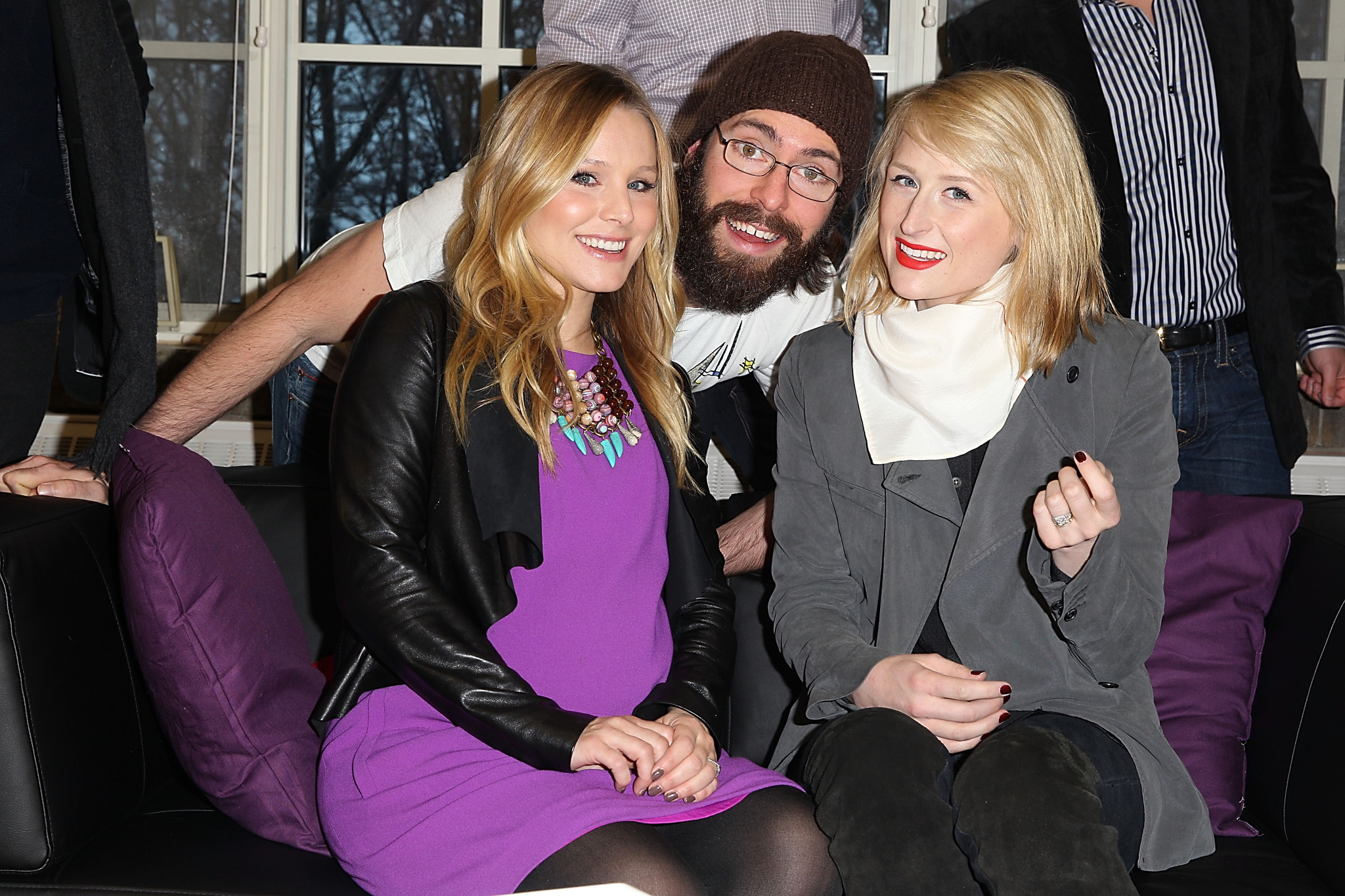 Kristen Bell, Mamie Gummer and Martin Starr at event of The Lifeguard (2013)