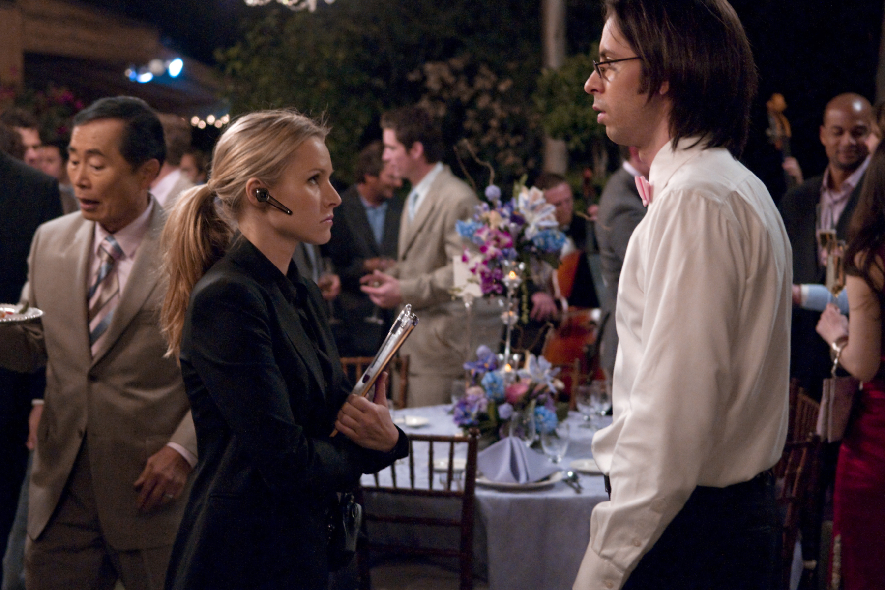 Still of Kristen Bell and Martin Starr in Party Down (2009)