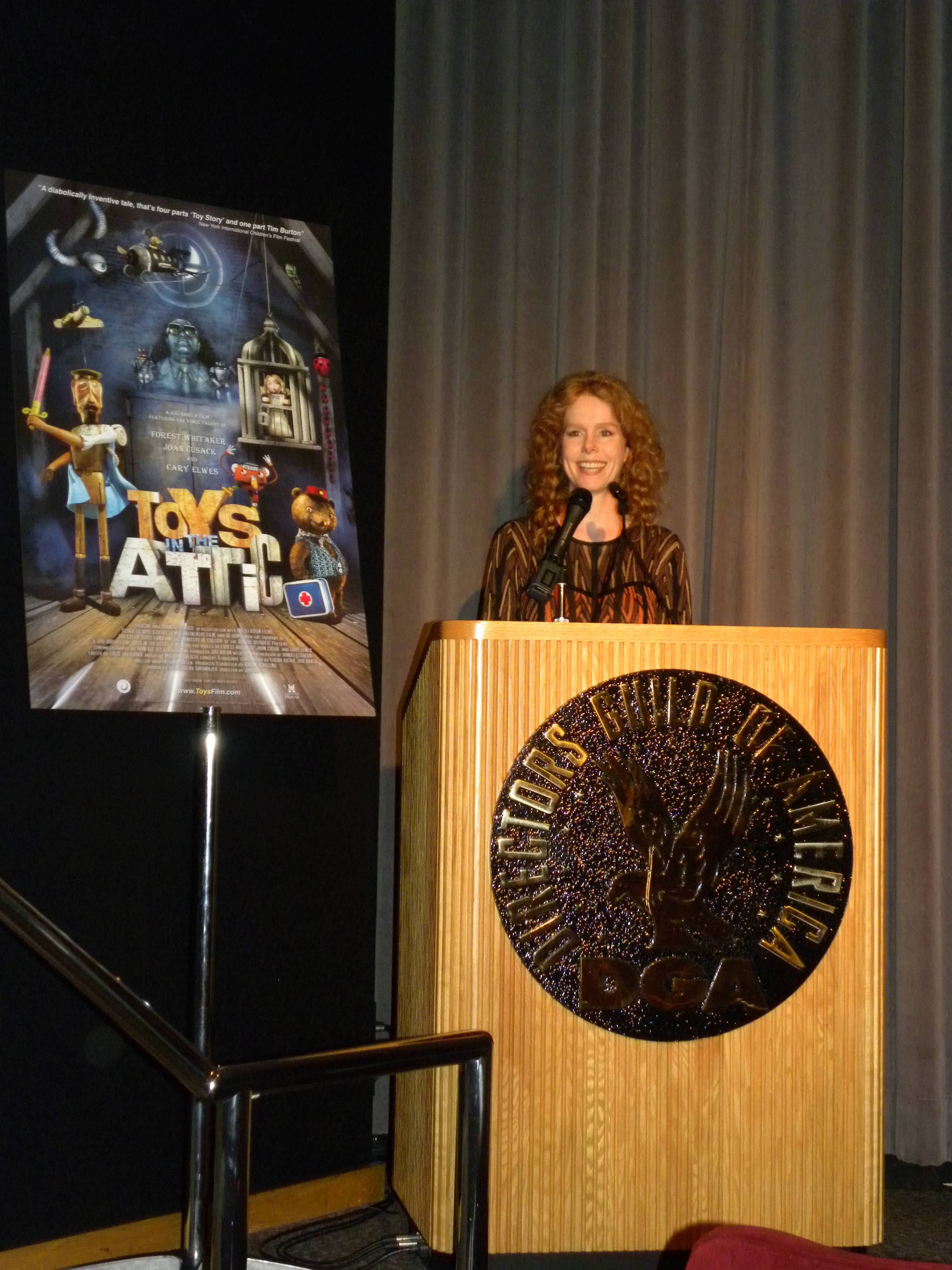 Vivian Schilling at the Director's Guild of America for the Toys in the Attic premiere, September 4, 2012