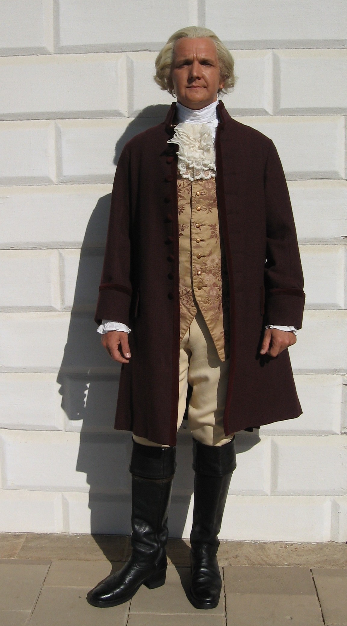 Sebastian Roche as George Washington, 