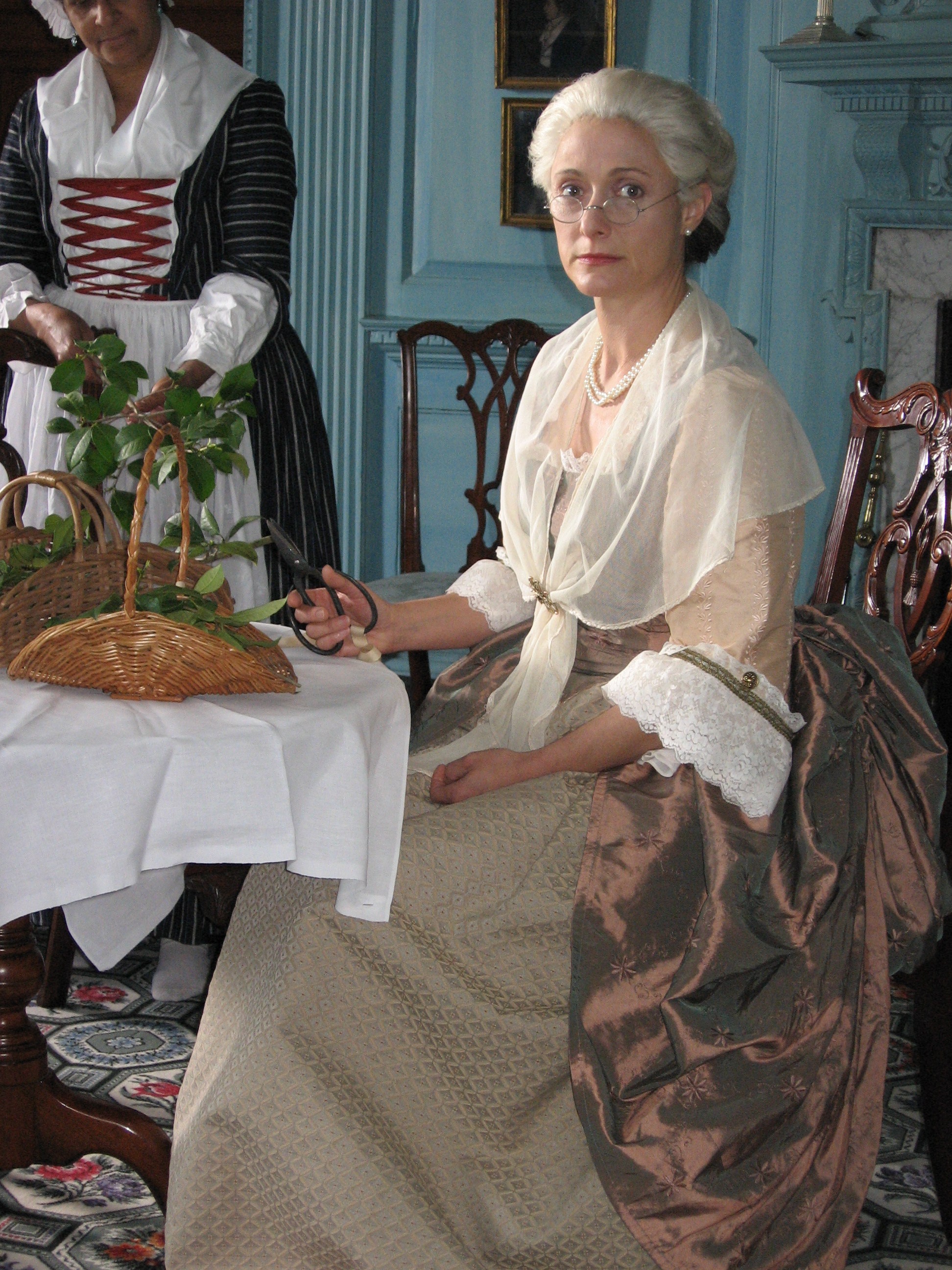 Caroline Goodall as Martha Washington 
