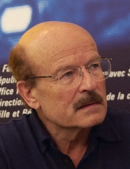 Volker Schlöndorff at event of Der neunte Tag (2004)