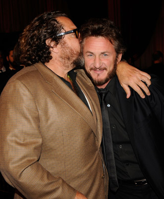 Sean Penn and Julian Schnabel
